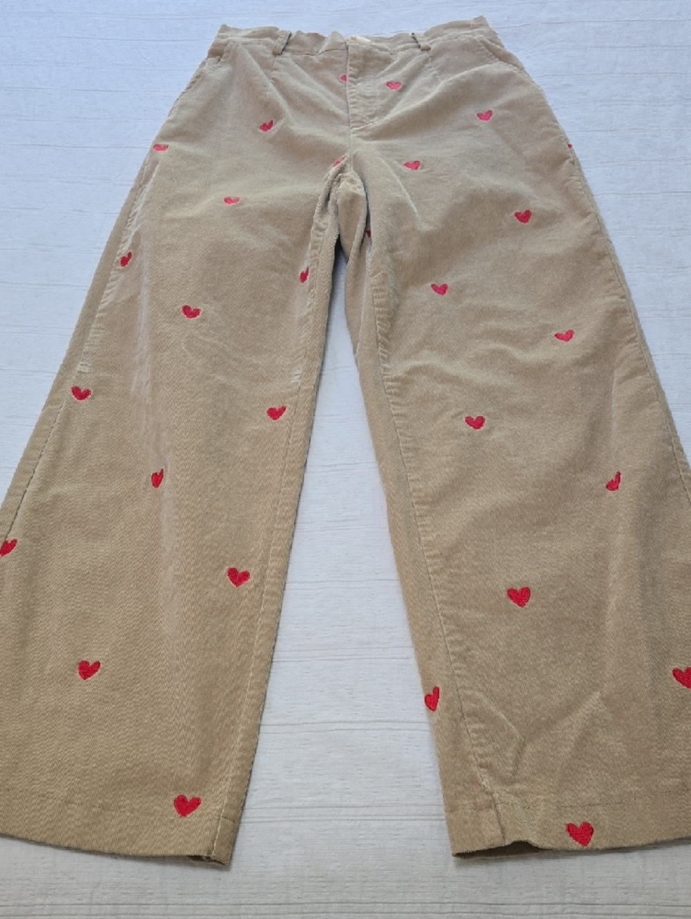 Cider "Uncontrollably In Love" Corduroy Pants Womens Medium (See Measurements) - Picture 15 of 15